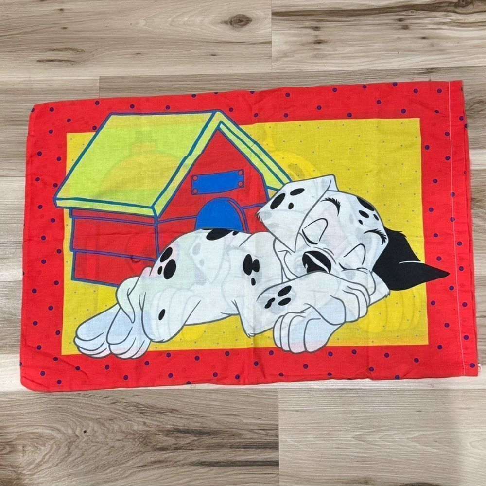 Disney Vintage 90’s 101 Dalmatians Reversible Pillowcase